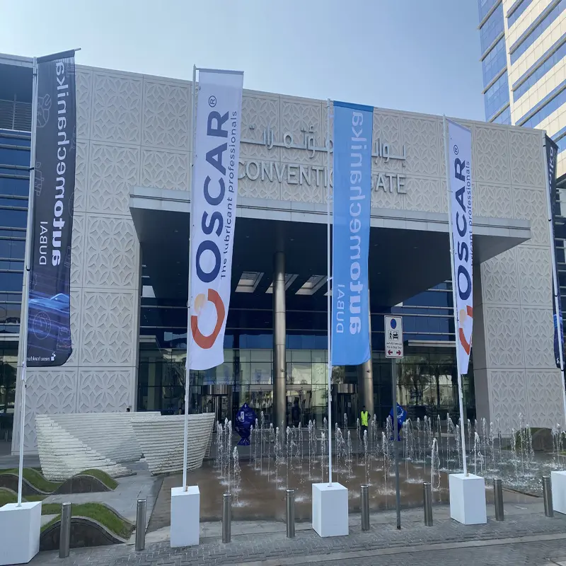 Luxfighter -LED -Scheinwerfer, die an Automechanika Dubai 2023 teilnehmen