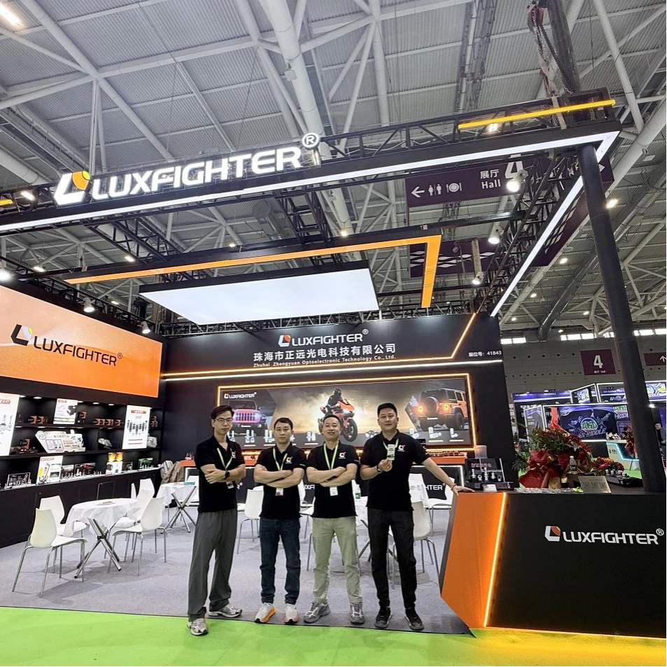 LUXFIGHTER präsentiert erstklassige LED-Beleuchtungslösungen auf der Shenzhen Jiuzhou Auto Expo 2026