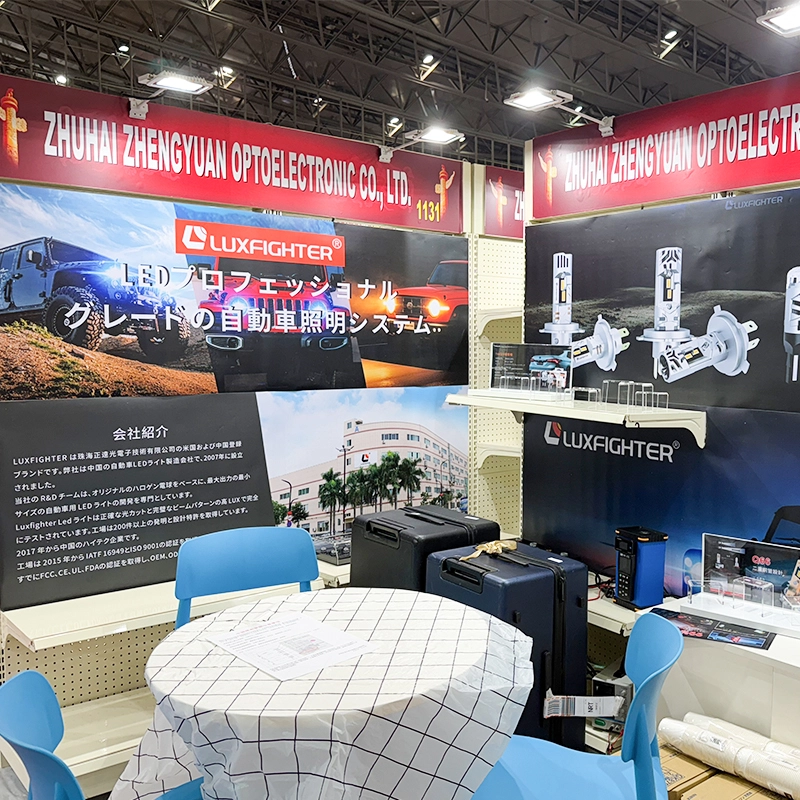 Entdecken Sie die LUXFIGHTER LED-Scheinwerfer auf der Tokio 2026