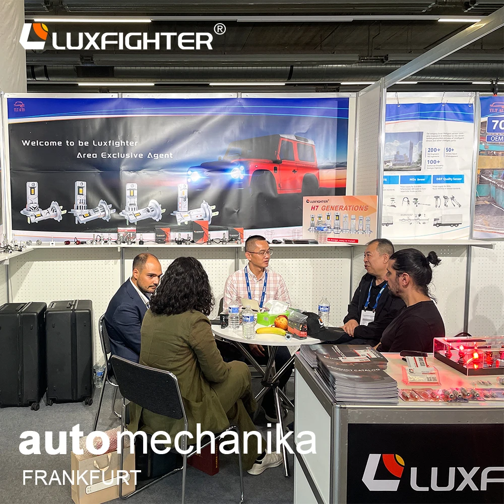 Pilot Auto Lighting Technology: Luxfighter debütierte auf der Automobilteilemesse Automechanika Frankfurt 2026